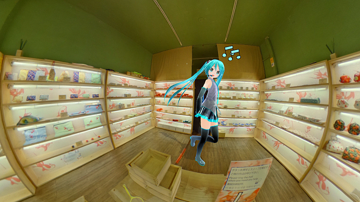 Ricoh Theta SC初音未來特別紀念版!Theta Miku APP 操作畫面 Ricoh Theta SC初音未來特別紀念版!Theta Miku APP 操作畫面