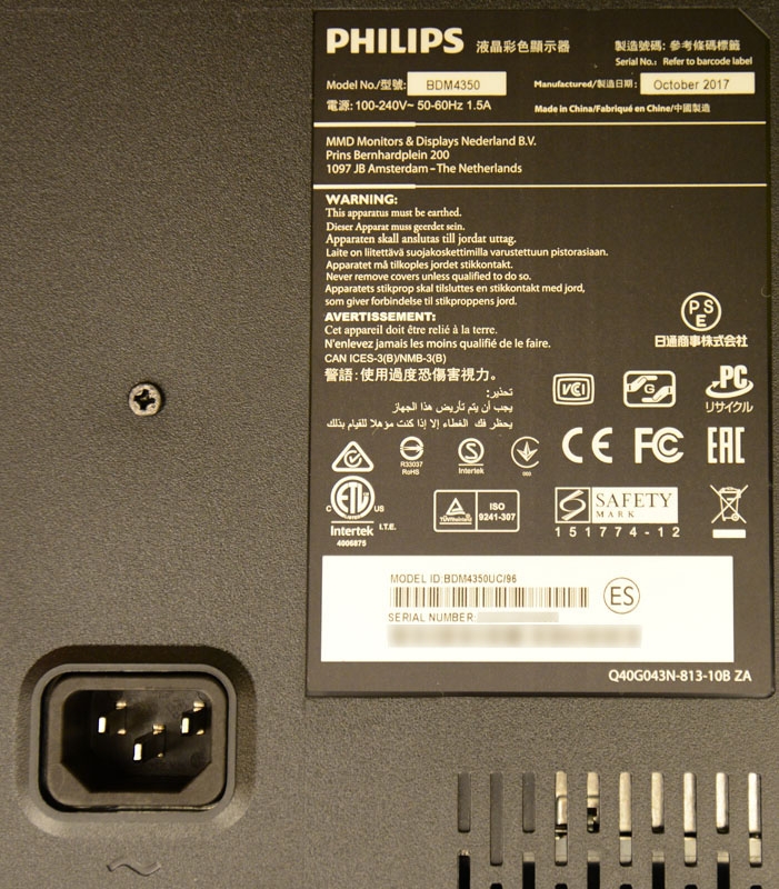 4K初體驗,PHILIPS BDM4350UC 43吋4K UHD顯示器開箱