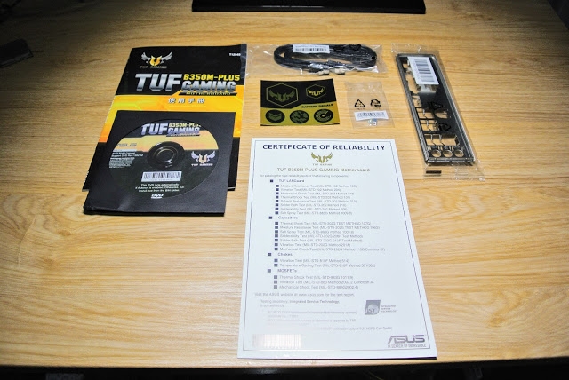 ASUS TUF B350M-PLUS GAMING 軍規主機板 UNIKO開箱測試