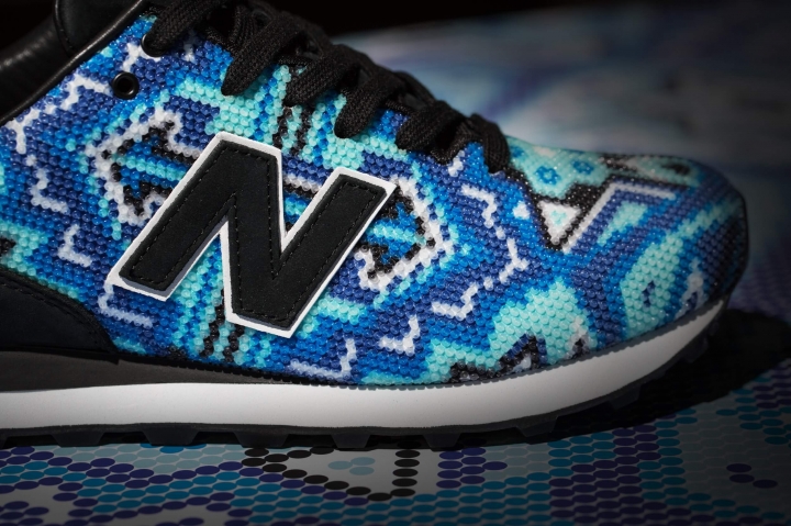 冬天就要穿帥鞋 New Balance 574 X Ricardo Seco珠繡藝術鞋開售