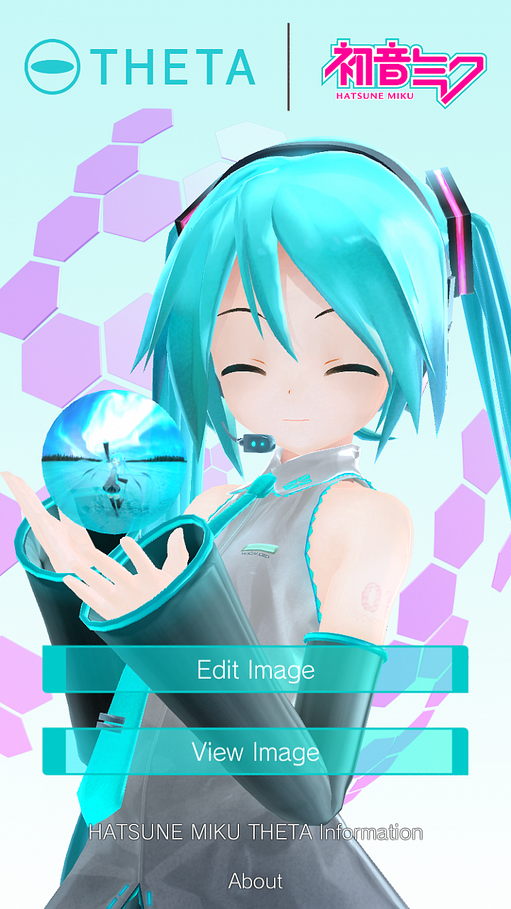 Ricoh Theta SC初音未來特別紀念版!APP Theta Miku Ricoh Theta SC初音未來特別紀念版!APP Theta Miku