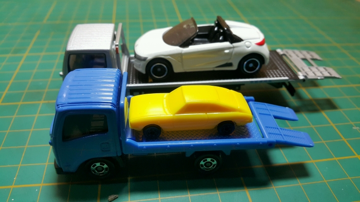 Tomica LV-N144 日產Atlas 花見台自動車