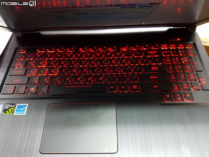 沉穩型Gaming筆電ASUS FX503VD