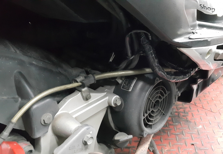 雷霆噴射版150坎坷維修路
