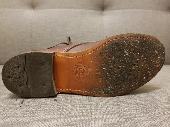 Alden red wing Wolverine 1000 Mile 開箱之我發誓今年不再買靴!!!