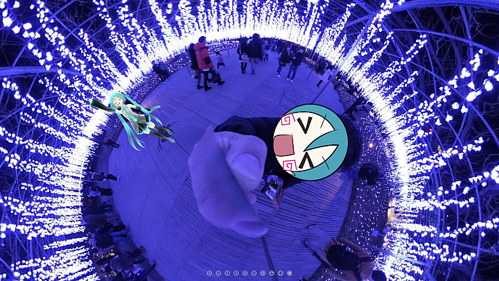 Ricoh Theta SC初音未來特別紀念版!theta 360.com上也有許多初音未來版本的Theta作品 Ricoh Theta SC初音未來特別紀念版!theta 360.com上也有許多初音未來版本的Theta作品