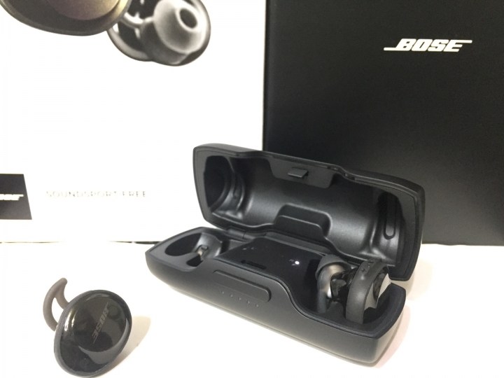 Bose soundsport free真無線藍芽耳機-開箱文