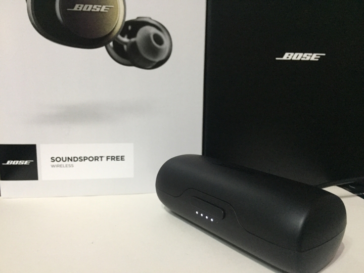 Bose soundsport free真無線藍芽耳機-開箱文