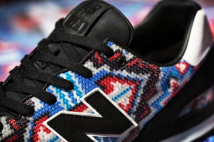 冬天就要穿帥鞋 New Balance 574 X Ricardo Seco珠繡藝術鞋開售