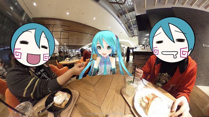 Ricoh Theta SC初音未來特別紀念版!theta 360.com上也有許多初音未來版本的Theta作品 Ricoh Theta SC初音未來特別紀念版!theta 360.com上也有許多初音未來版本的Theta作品