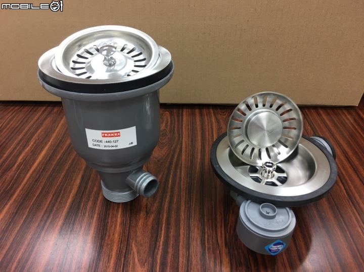 【開箱】瑞士FRANKE淨水器・結晶花崗石水槽