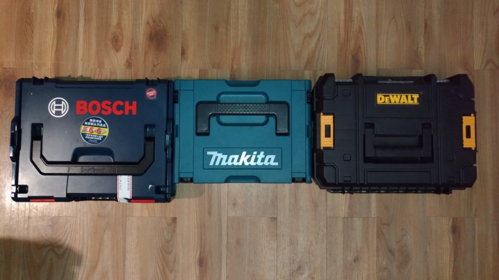 系統工具箱評比 bosch dewalt makita