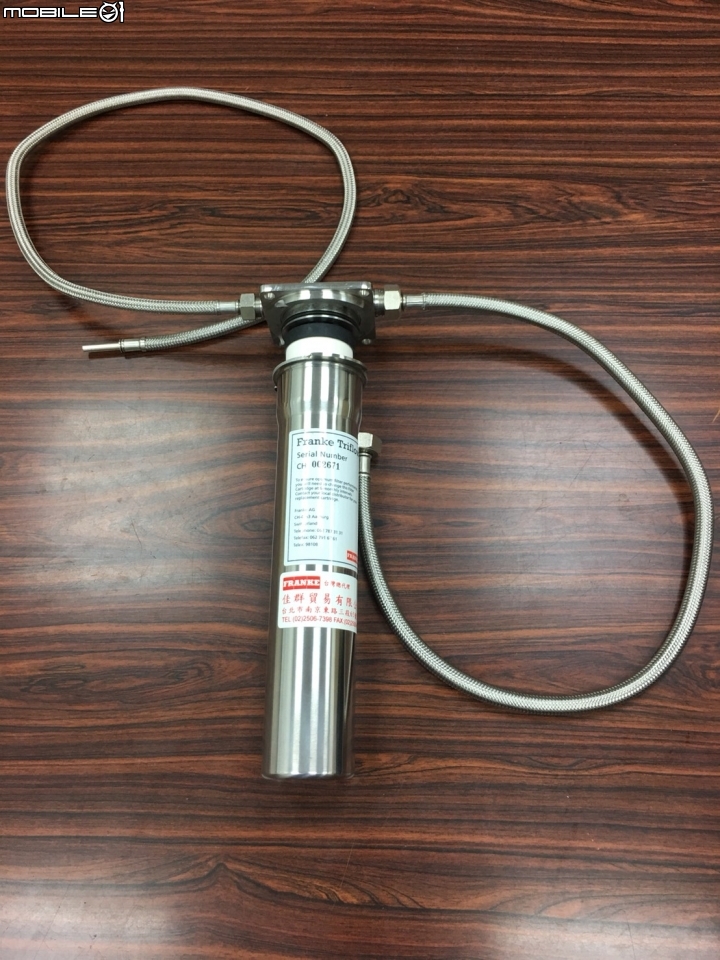 【開箱】瑞士FRANKE淨水器・結晶花崗石水槽
