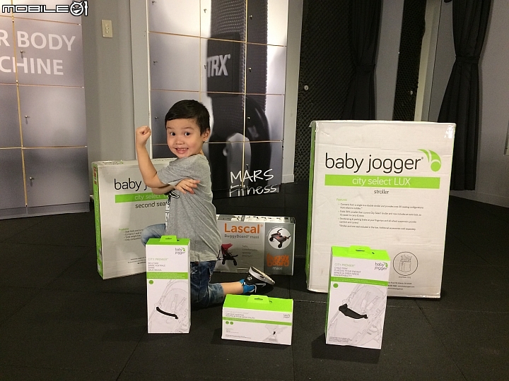 「開箱文」地表最強時尚百變慢跑推車Baby Jogger City Select LUX