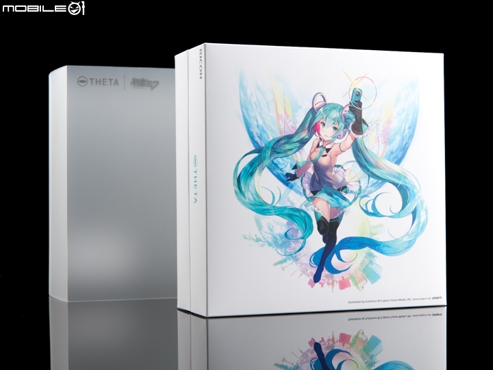 Ricoh Theta SC初音未來特別紀念版!插畫師Fuzichoco所畫的作品《Theta MIKU》 Ricoh Theta SC初音未來特別紀念版!插畫師Fuzichoco所畫的作品《Theta MIKU》