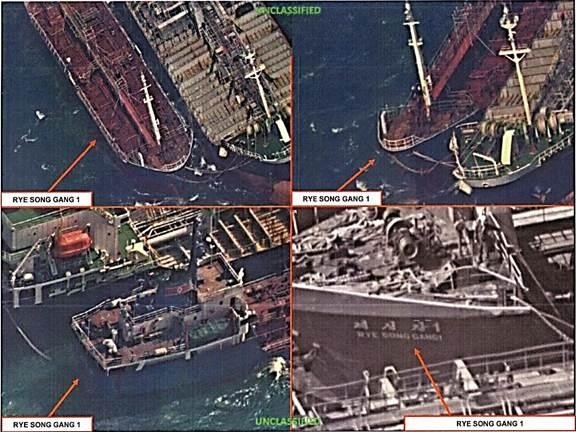 抓到了! 美間諜衛星拍到 中國海上走私油