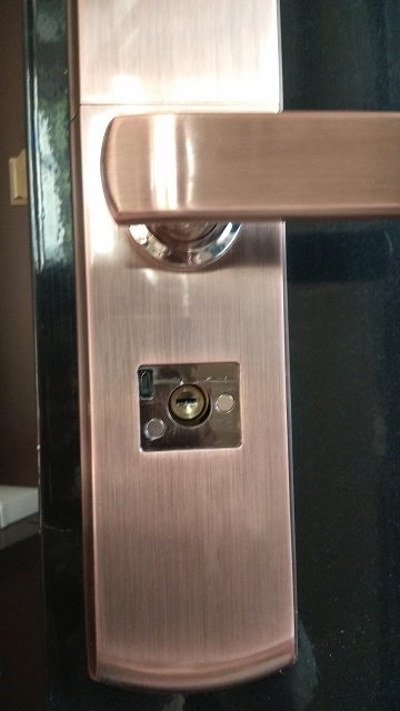 電子鎖指紋鎖 DIY