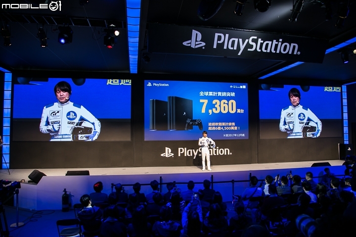 【TpGS18】江口化身賽車手揭幕PlayStation展出 多位製作人帶來豐富舞台活動