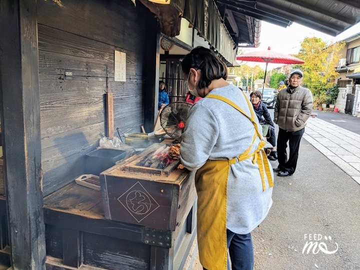 【日本在地美食|京都】日本最老的餐飲店,流傳千年的炭烤麻糬