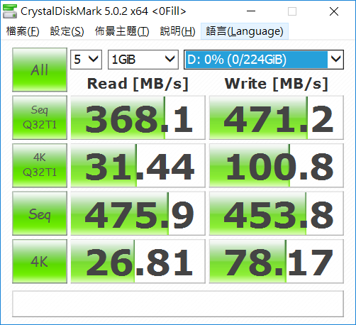 USB3.1 外接固態硬碟正常的速度?