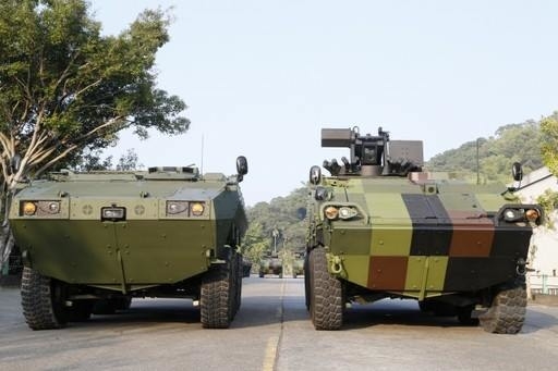 「八輪甲車M1樣車」測試 強化機動防護打擊火力