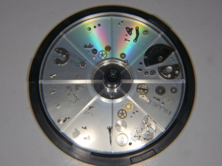 自娛玩修錶 - Telux 21 Jewels老自動錶 (RICOH cal. 61)