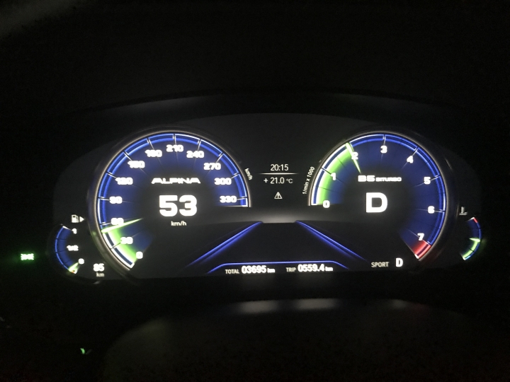 BMW G30 M550i-X drive