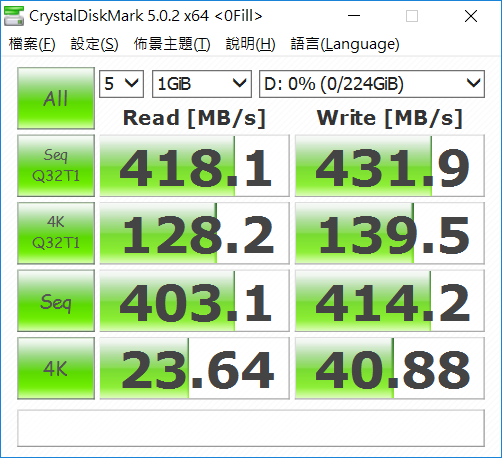 USB3.1 外接固態硬碟正常的速度?