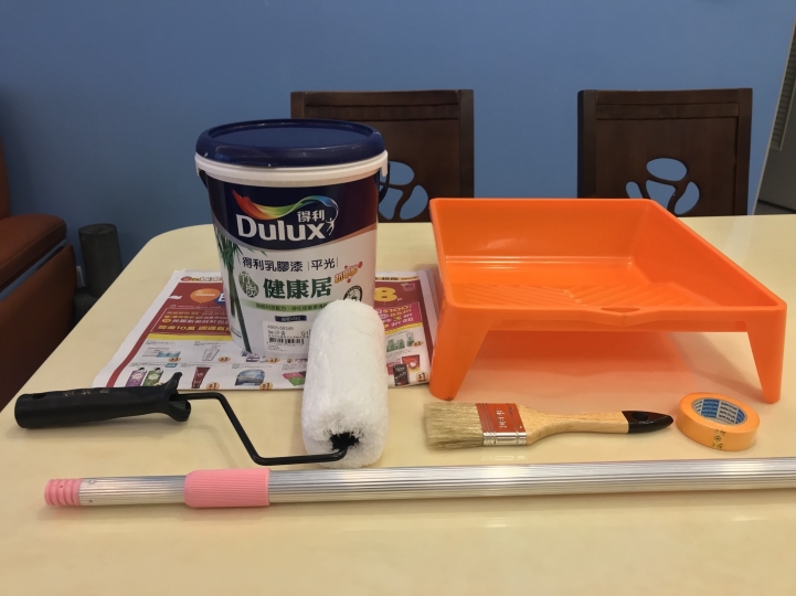 得利乳膠漆覆蓋能力測試-《得利健康居抗甲醛乳膠漆》使用心得