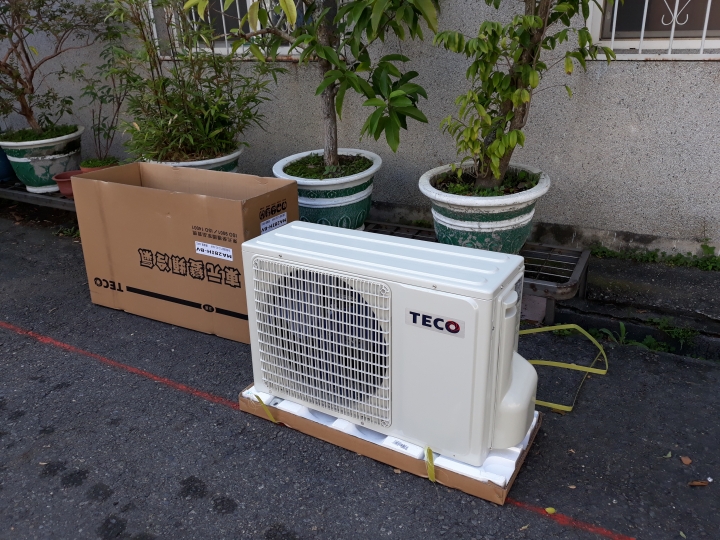 東元TECO MA28IH-BV/MS28IH-BV冷暖空調簡單開箱