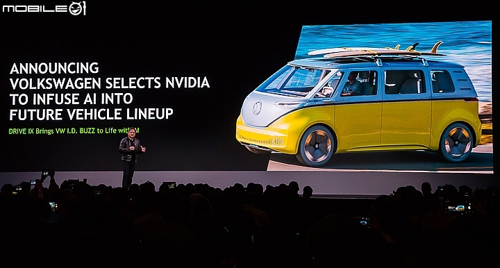 打造全方面AI自動駕駛系統 NVIDIA DRIVE Xavier最強自駕車用處理器CES登場