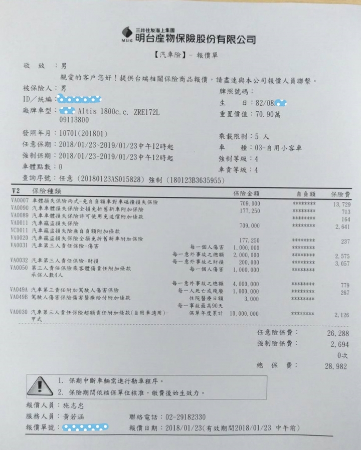 訂單分享 ALTIS 1.8 經典 領牌車 預計過年前可以牽車