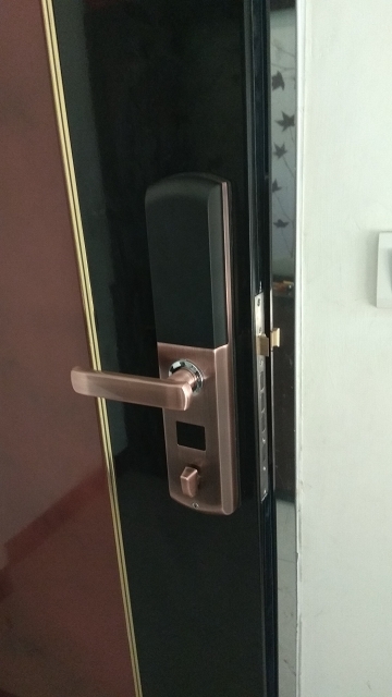 電子鎖指紋鎖 DIY