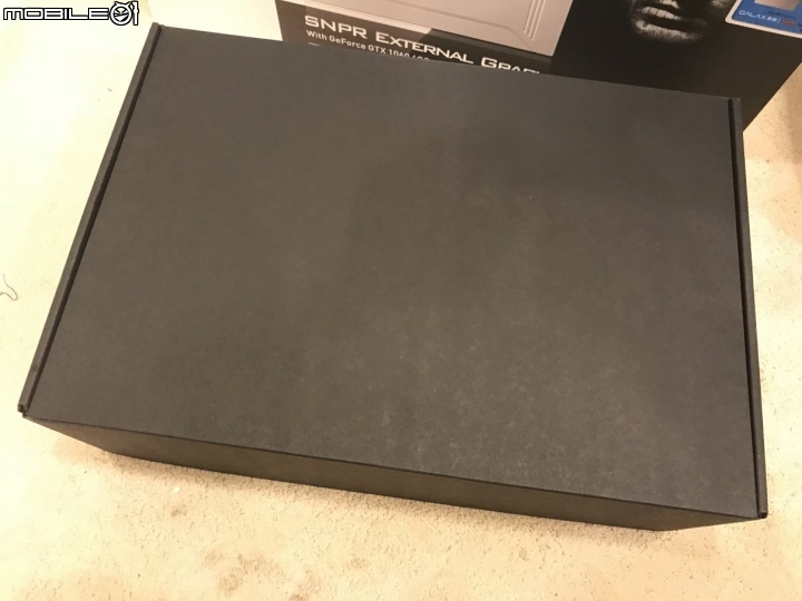 筆電內顯救星GALAX SNPR TB3 BOX