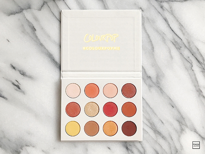 ColourPop | Yes, Please! 日落眼影盤