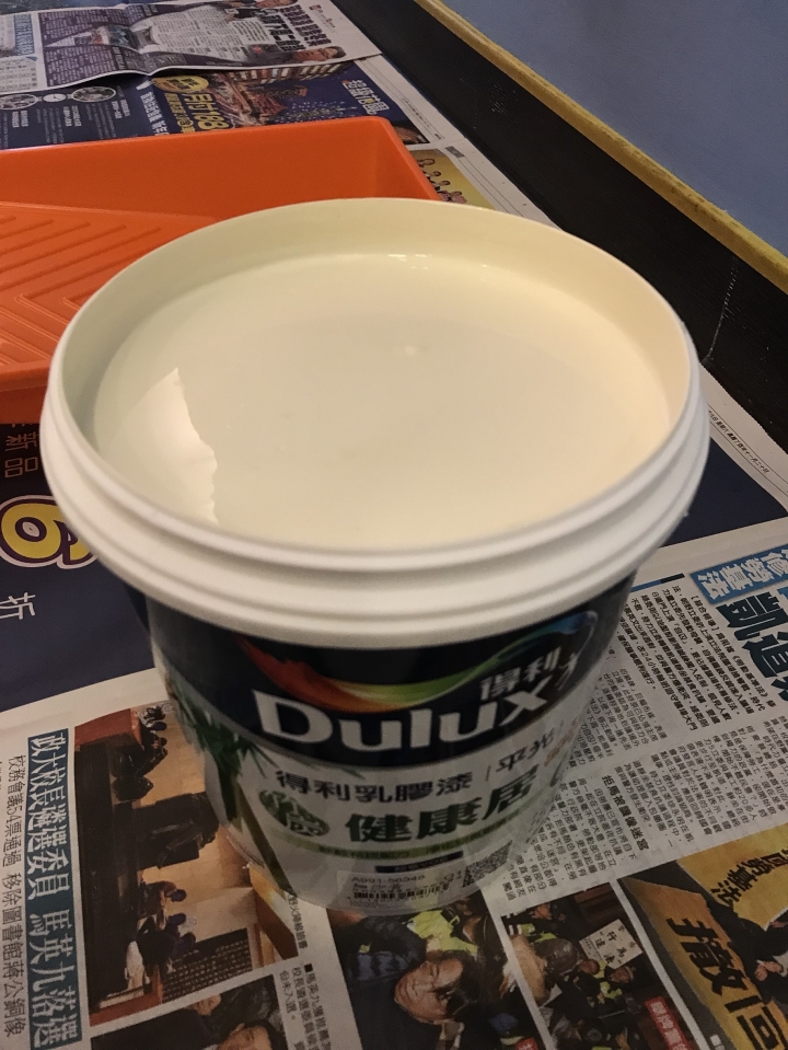 得利乳膠漆覆蓋能力測試-《得利健康居抗甲醛乳膠漆》使用心得