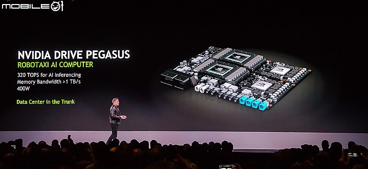 打造全方面AI自動駕駛系統 NVIDIA DRIVE Xavier最強自駕車用處理器CES登場