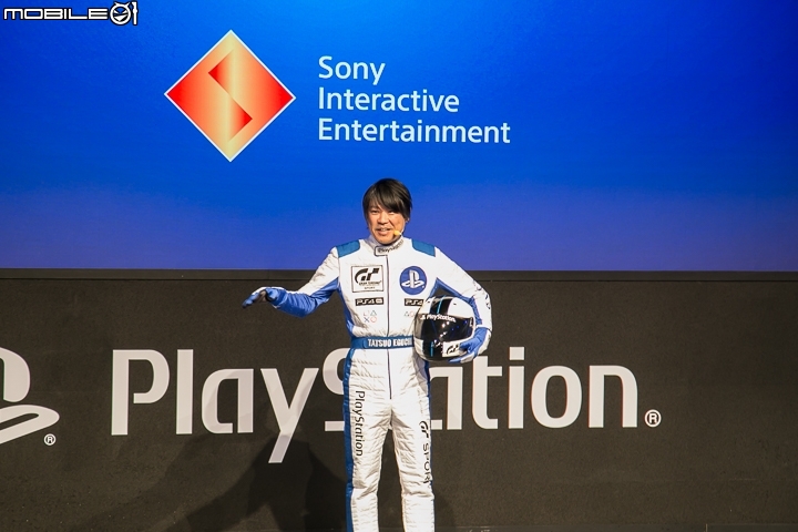 【TpGS18】江口化身賽車手揭幕PlayStation展出 多位製作人帶來豐富舞台活動