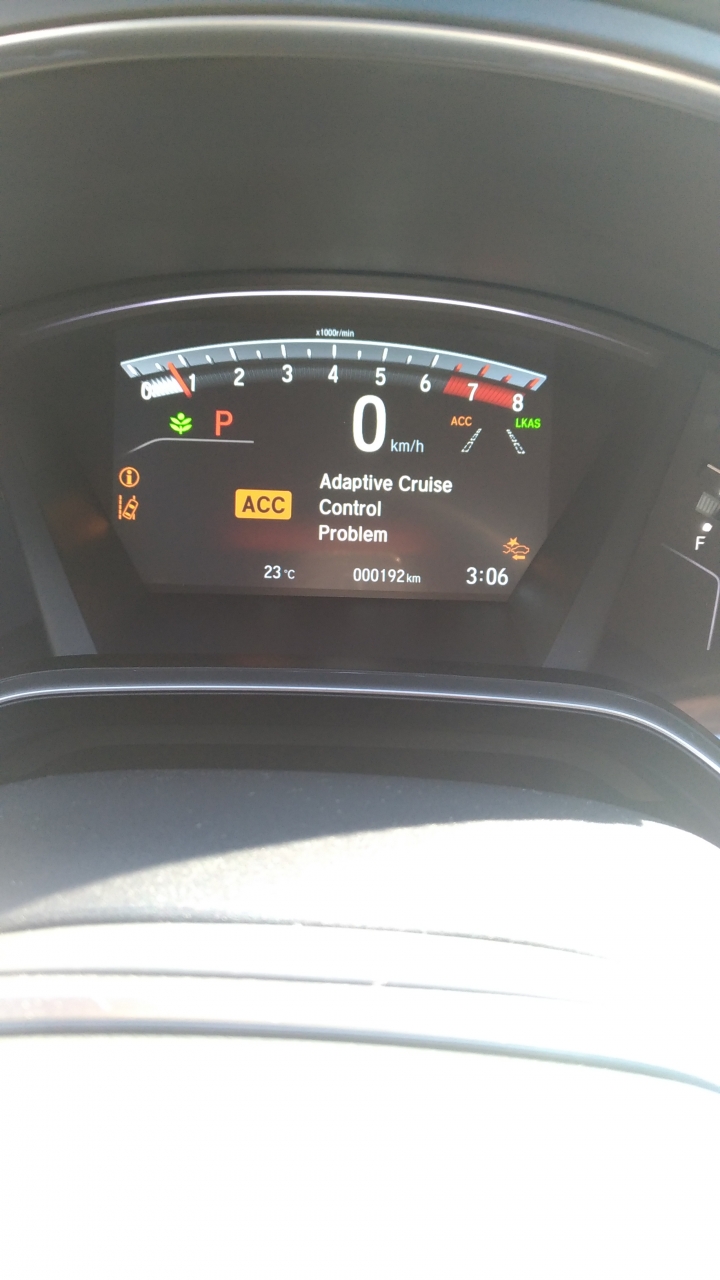 CRV5頂級 ACC異常請教
