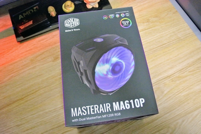 酷碼 MASTERAIR MA610P 散熱器 輕開箱