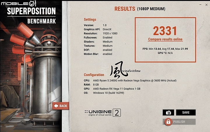 AMD內顯效能大進步 - Ryzen 5 2400G效能與遊戲解析