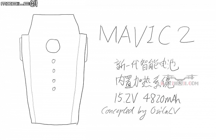 DJI Mavic Pro2 電力的提升 DJI Mavic Pro2 電力的提升