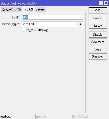 RouterOS 6.41 VLAN+MOD+撥號設置