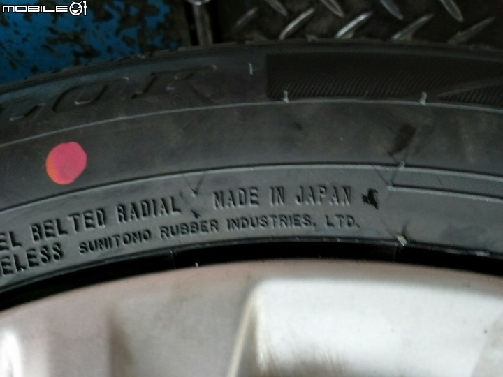 Dunlop VE303 新胎上車,很讚
