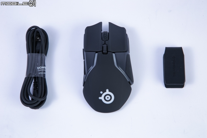 8砝碼細緻配重、雙光學真實軌跡 SteelSeries Rival 600 開箱試用！