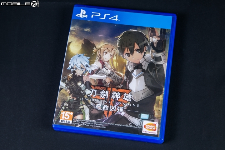 以自創分身遊歷「GGO」世界 《刀劍神域：奪命凶彈》PS4限定版開箱分享