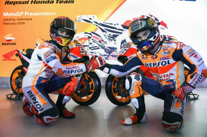 Repsol Honda車隊發表2018年RC213V