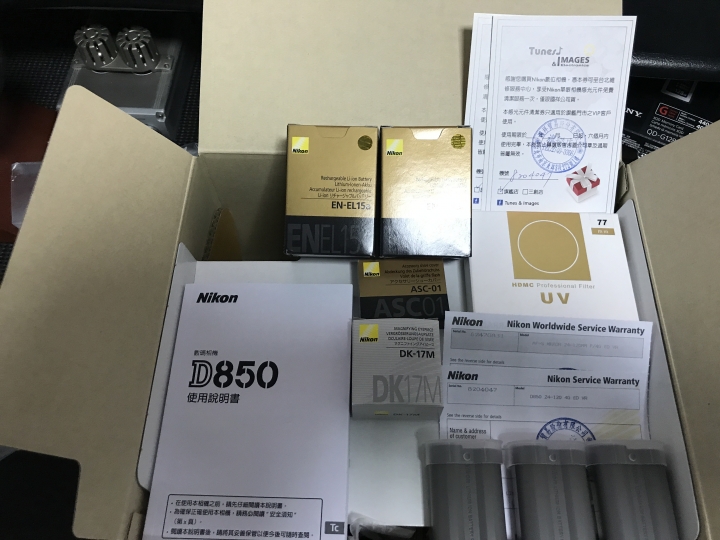 NIKON D850 遲來的開箱~人生的第一次接觸單眼