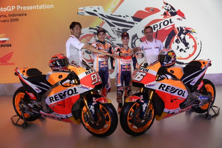 Repsol Honda車隊發表2018年RC213V