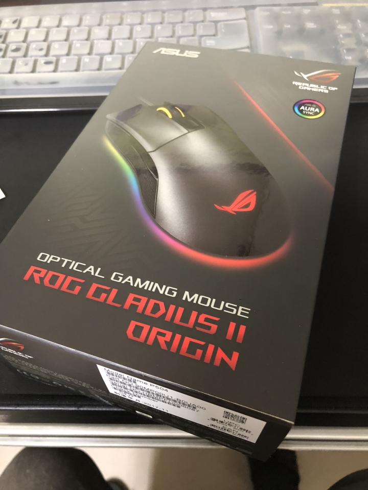 ROG Gladius II ORIGIN改KAILH 凱華靜音微動開關